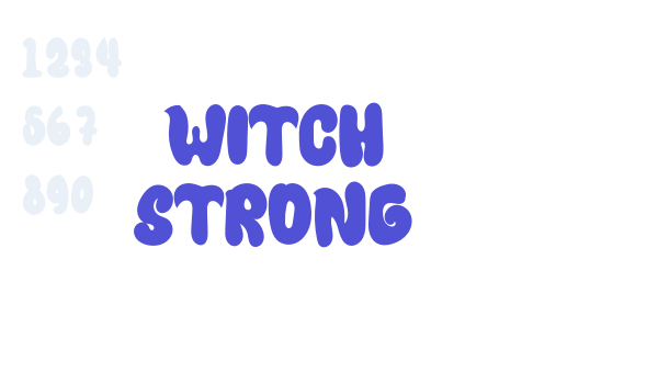 Witch Strong font download