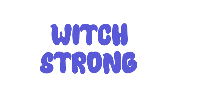 Witch Strong Font