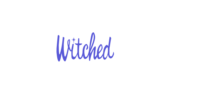 Witched Font