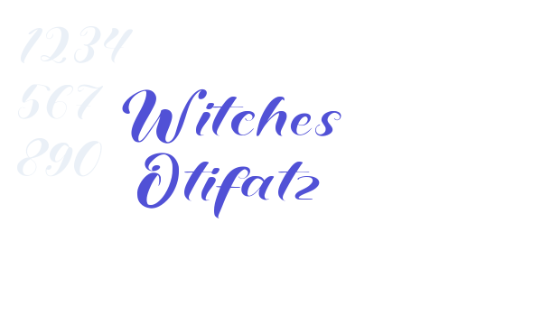 Witches Otifatz font download