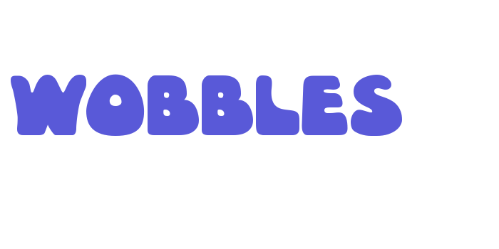 Wobbles Font Download