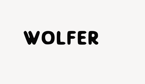 Wolfer Font