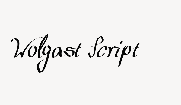 Wolgast Script Font