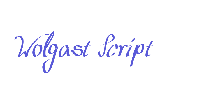 Wolgast Script Font Download