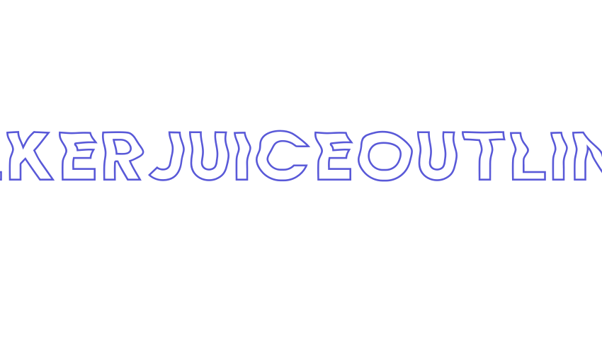 Wolkerjuiceoutline Font Download