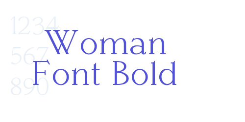 Woman Font Bold-font-download