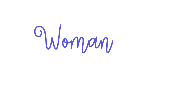 Woman Font