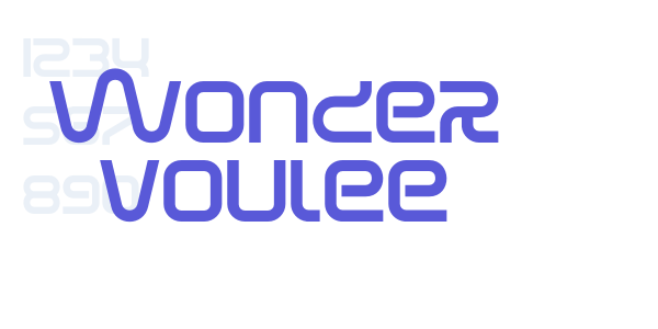 Wonder Voulee font free