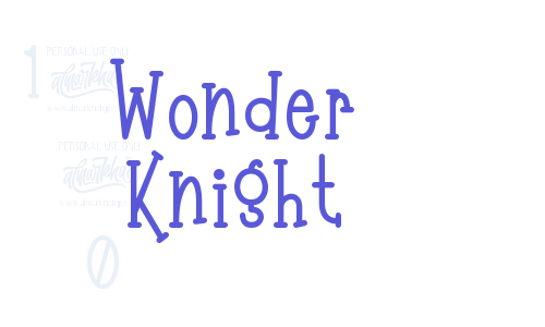 Wonder Knight Font Download