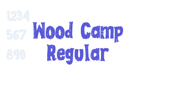 Wood Camp Regular font free