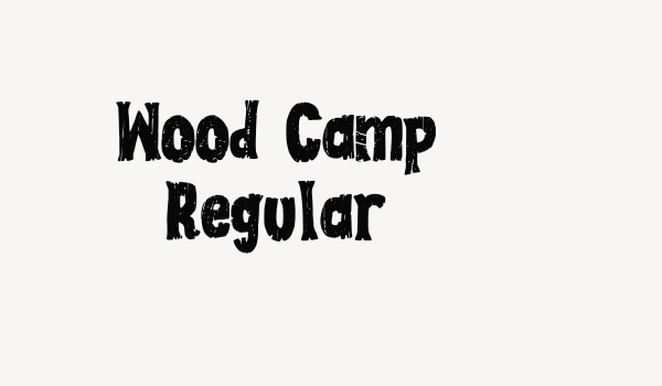 Wood Camp Regular Font