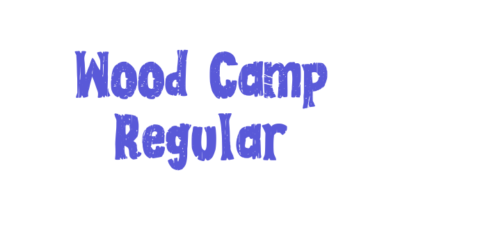 Wood Camp Regular Font