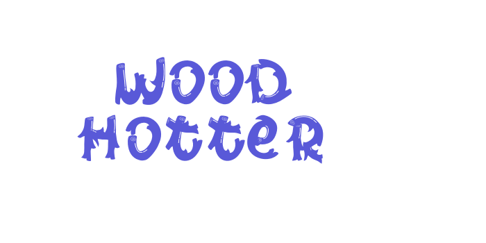 Wood Hotter Font Download