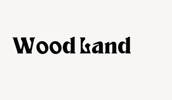 Wood Land Font