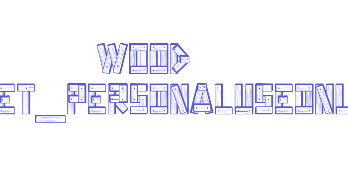 Wood Rocket_PersonalUseOnly Font Download