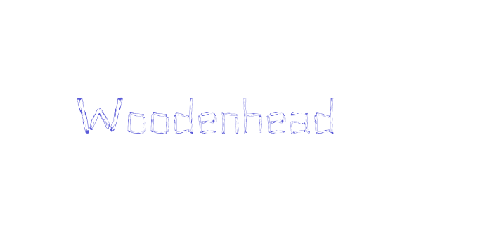 Woodenhead Font Download