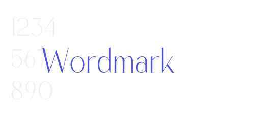 Wordmark-font-download