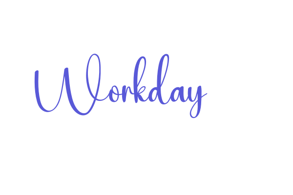 Workday Font