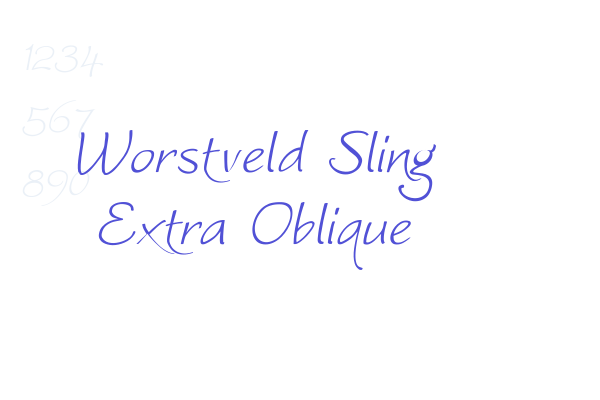 Worstveld Sling Extra Oblique