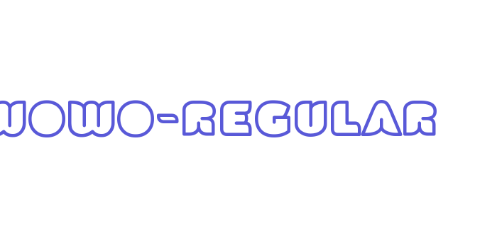 Wowo-Regular Font Download