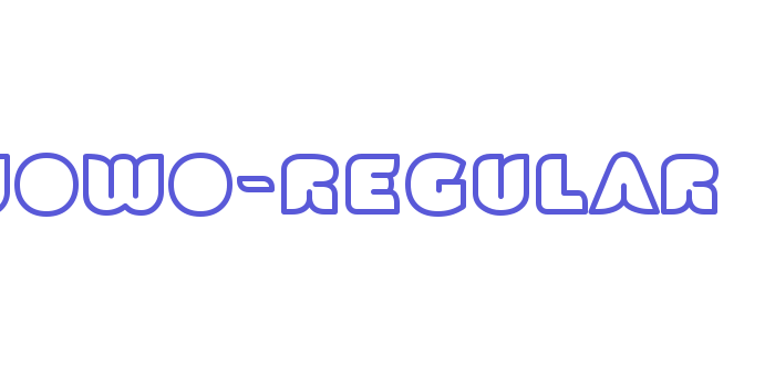 Wowo-Regular Font