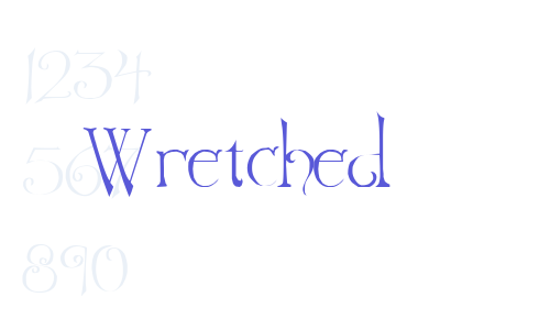 Wretched Font Download