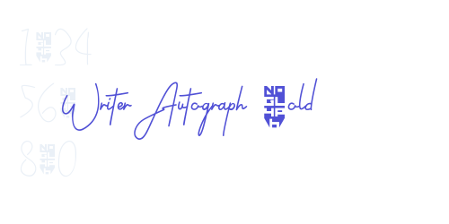Writer Autograph Bold-font-download