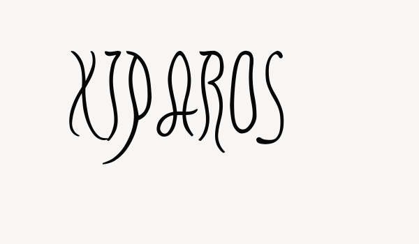 XIPAROS Font