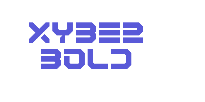 XYBER Bold Font