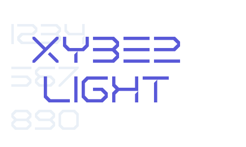 XYBER Light Font