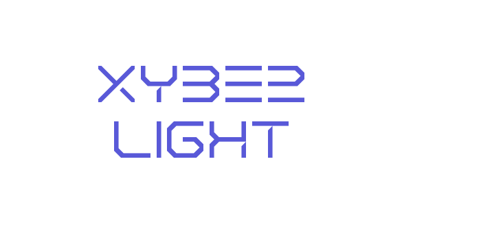 XYBER Light Font Download