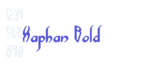 Xaphan Bold-font-download