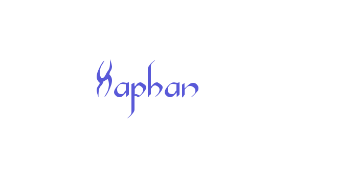 Xaphan Font Download