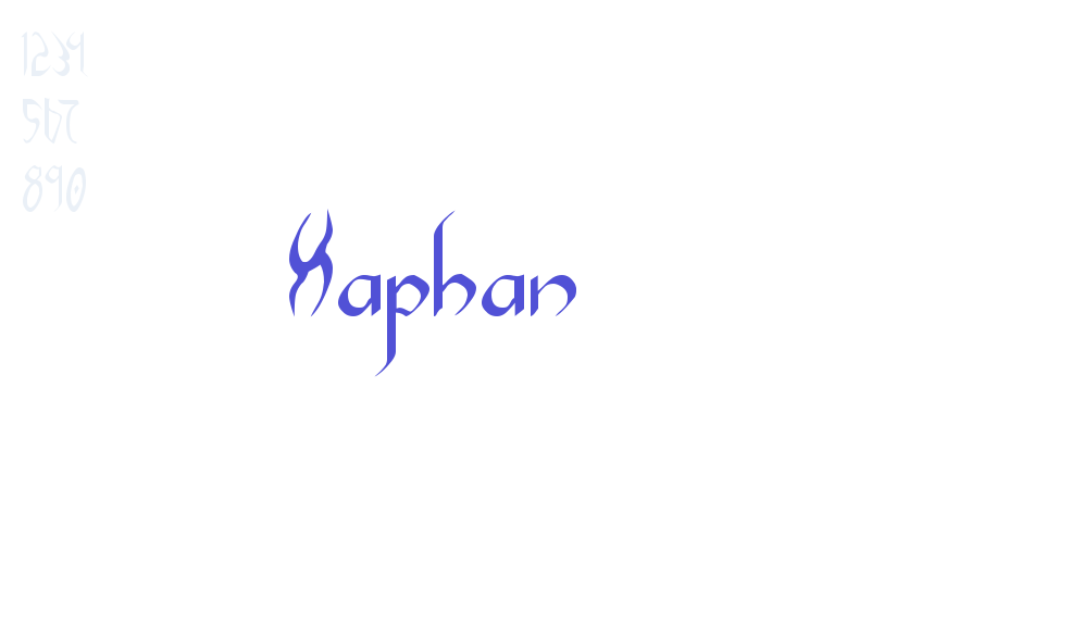 Xaphan-font-download