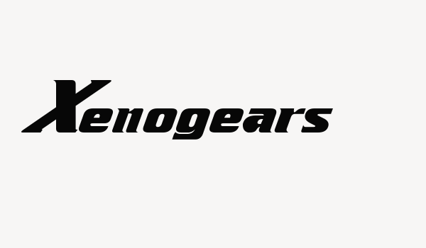 Xenogears Font