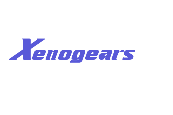 Xenogears Font