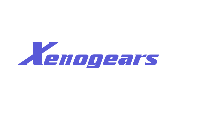 Xenogears Font