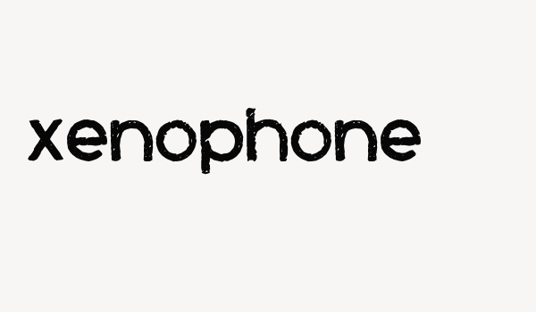 Xenophone Font