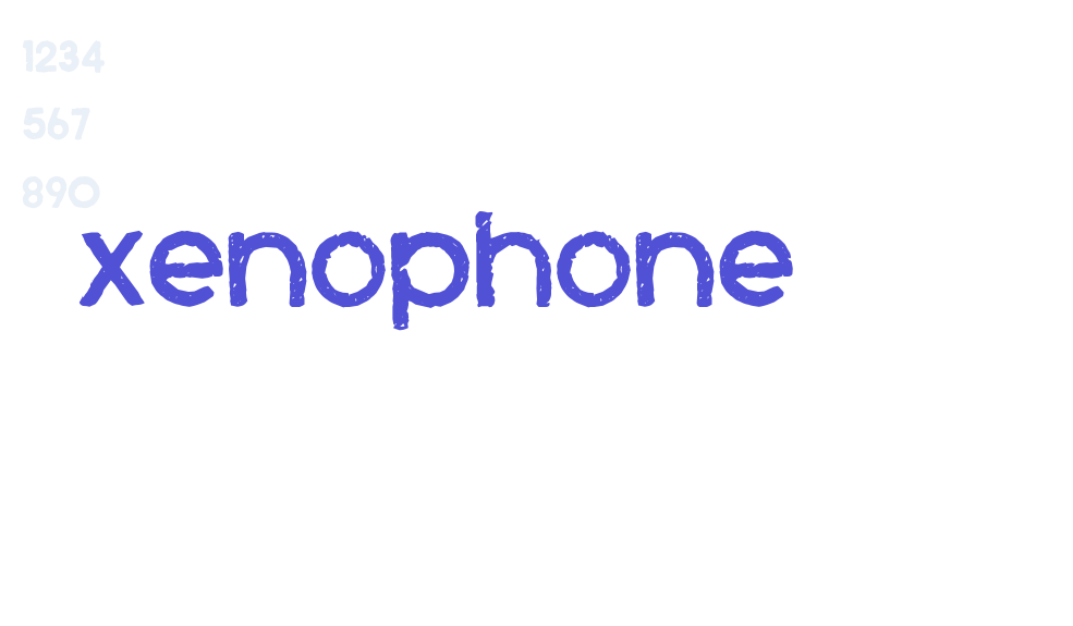 Xenophone-font-download