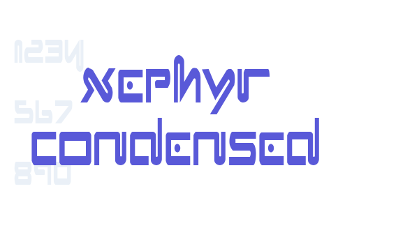 Xephyr Condensed Font