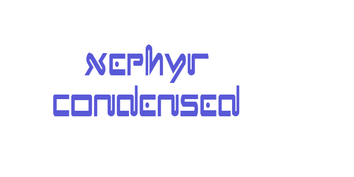 Xephyr Condensed Font Download