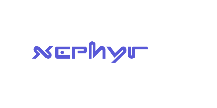 Xephyr Font Download