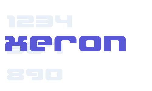 Xeron Font Download