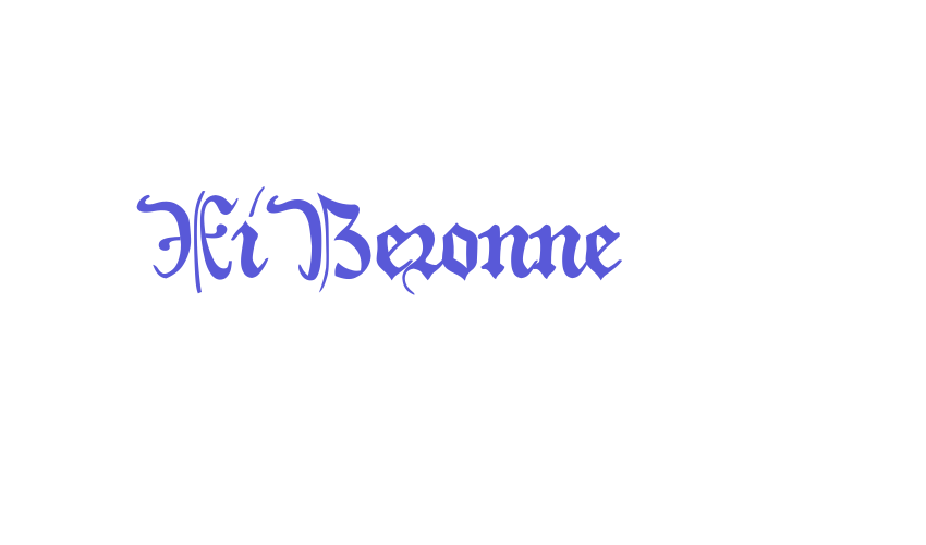 XiBeronne Font Download