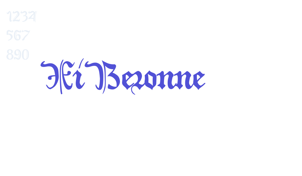 XiBeronne-font-download