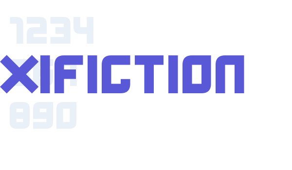 Xifiction Font