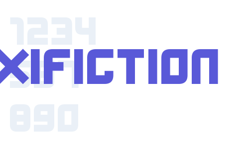 Xifiction Font Download