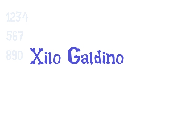 Xilo Galdino Font Download