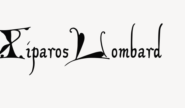 XiparosLombard Font