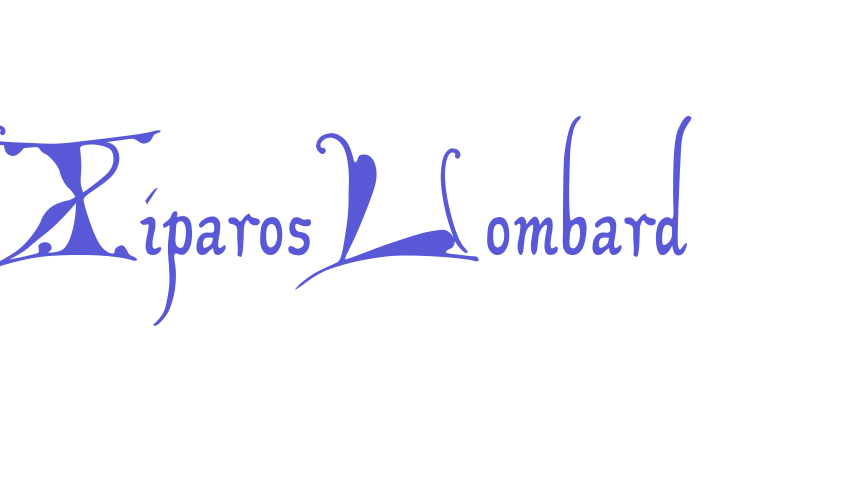 XiparosLombard Font Download